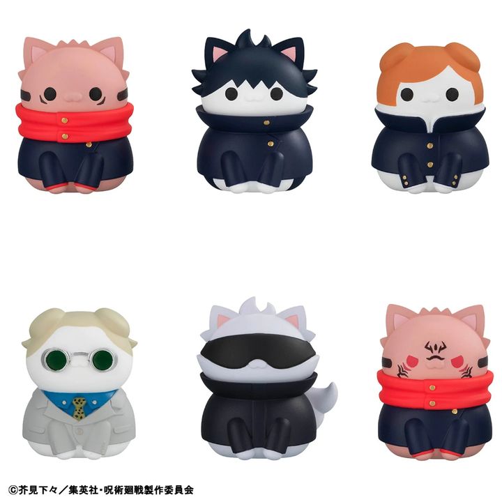 MEGAHOUSE MEGA CAT PROJECT Jujutsu Cats Shibuya Incident Ver. (BOX of 8) (Jujutsu Kaisen)