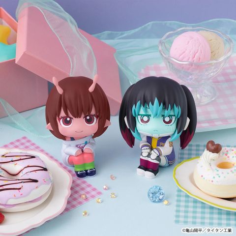 MEGAHOUSE LOOK UP SERIES Chiharu & Makina【with gift: Cushion】(MILKYSUBWAY THE GALACTIC LIMITED EXPRESS)