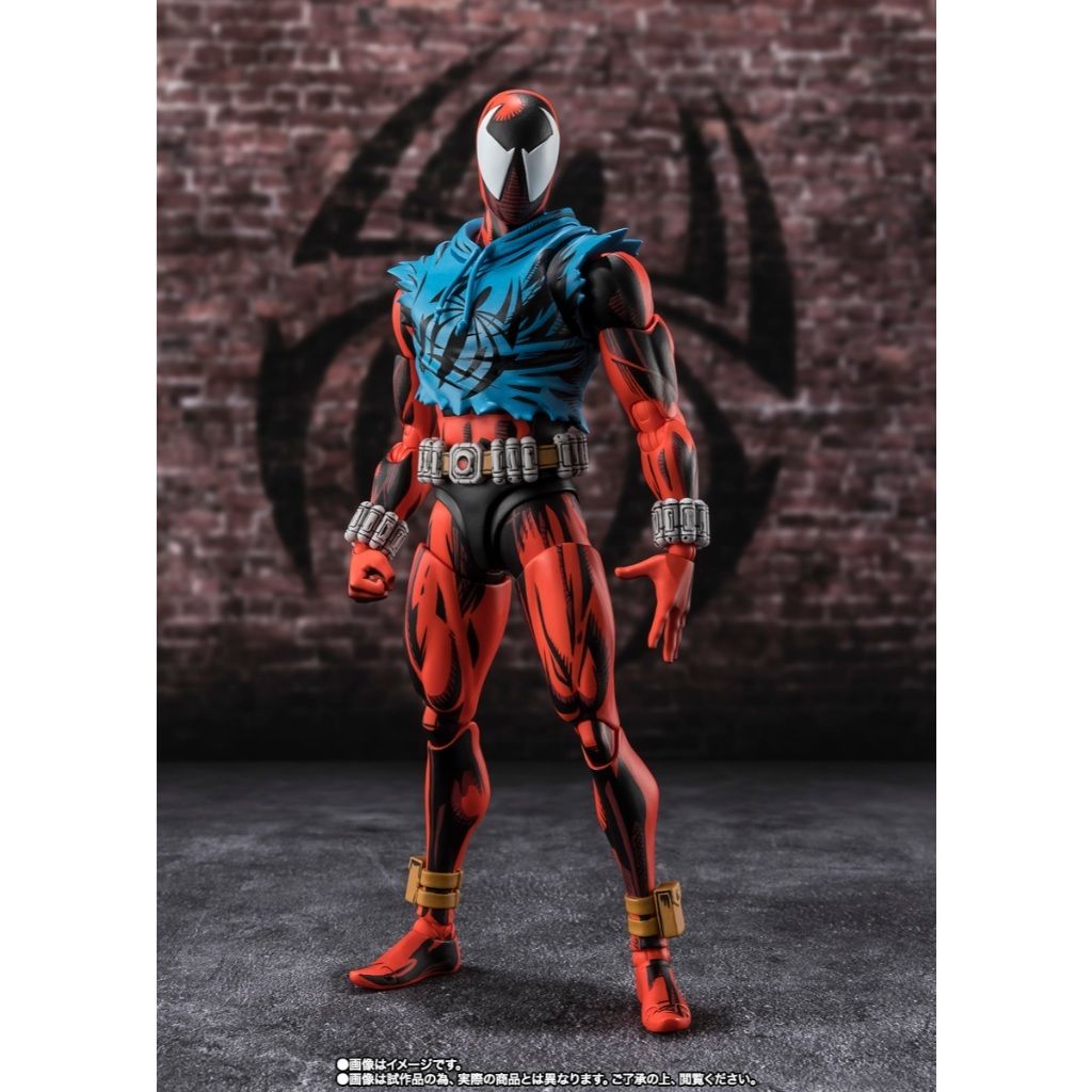 BANDAI TAMASHII NATIONS S.H.Figuarts SCARLET SPIDER (Spider-Man: Across the Spider-Verse)