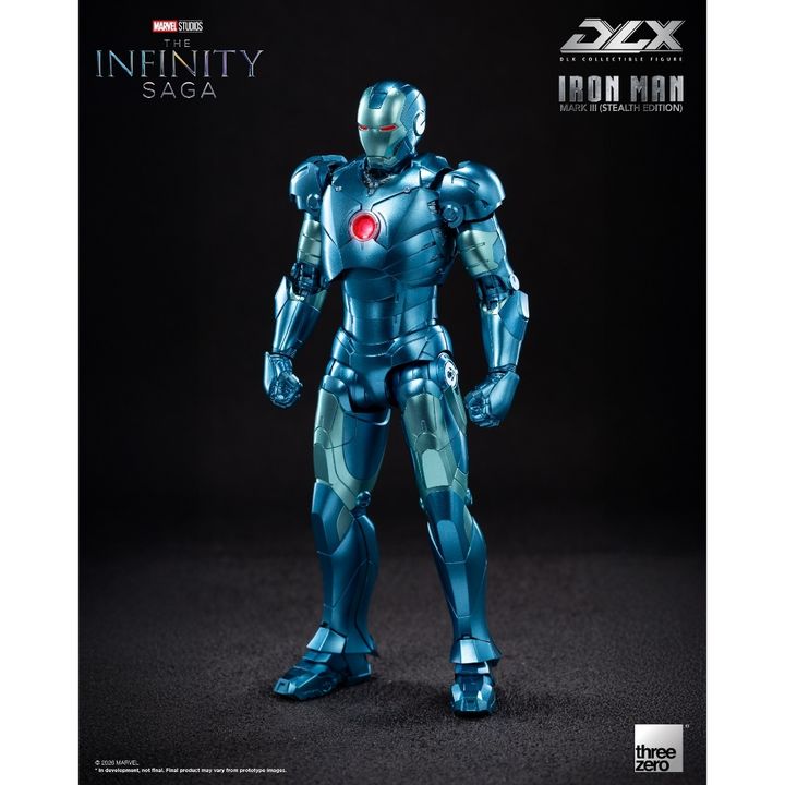 THREEZERO DLX Iron Man Mark 3 (Stealth Edition) (Marvel Studios: The Infinity Saga)