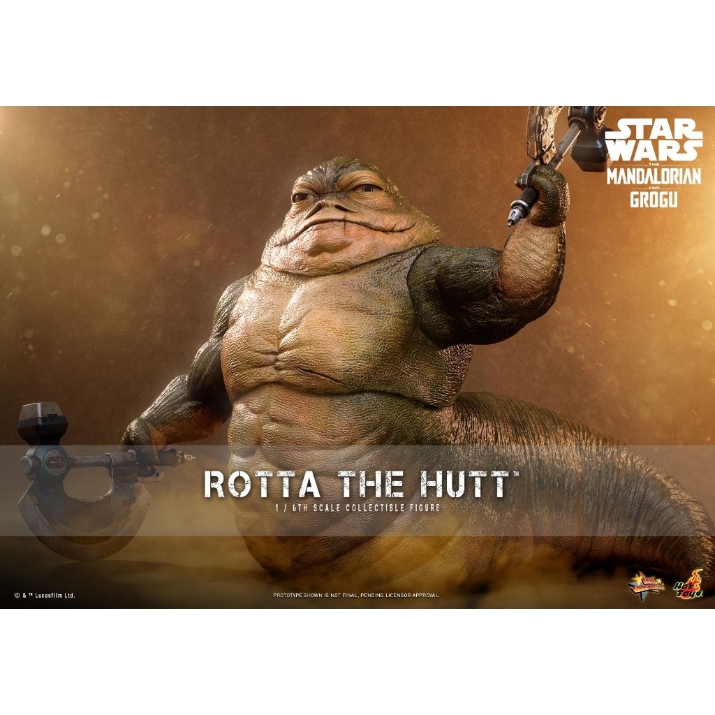 HOT TOYS MMS885 Rotta The Hutt (Star Wars: The Mandalorian & Grogu)