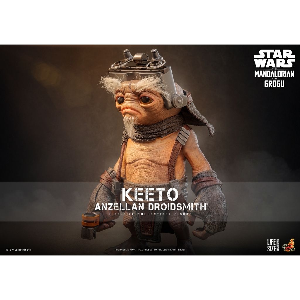 HOT TOYS LMS018 Keeto (Anzellan Droidsmith) Life-Size (Star Wars: The Mandalorian & Grogu)