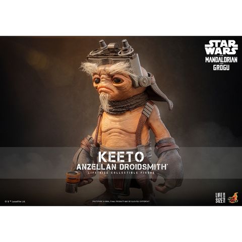 HOT TOYS LMS018 Keeto (Anzellan Droidsmith) Life-Size (Star Wars: The Mandalorian & Grogu)