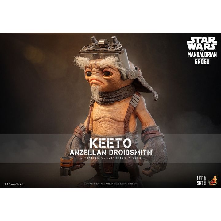 HOT TOYS LMS018 Keeto (Anzellan Droidsmith) Life-Size (Star Wars: The Mandalorian & Grogu)