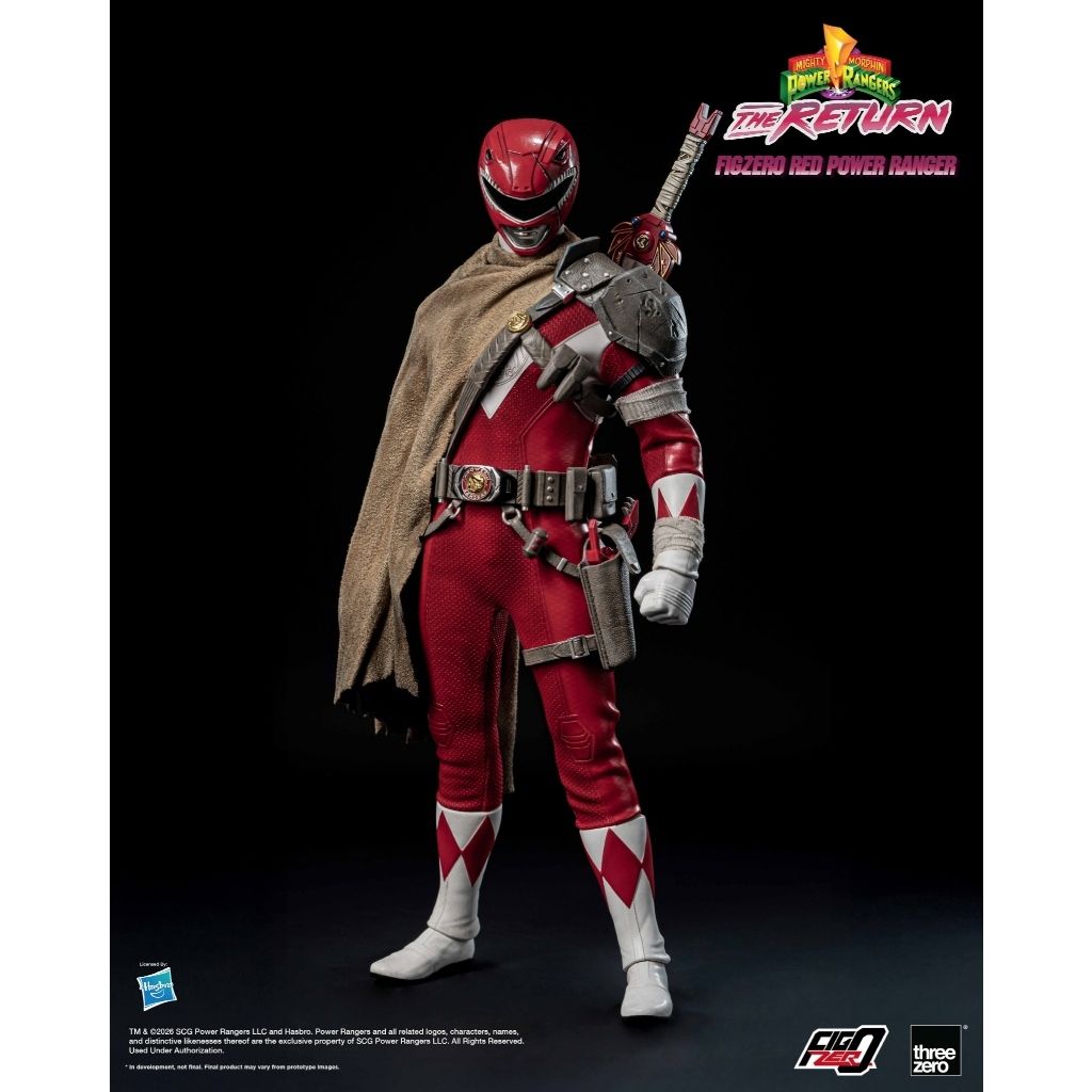THREEZERO FigZero Red Power Ranger (Mighty Morphin Power Rangers: The Return)