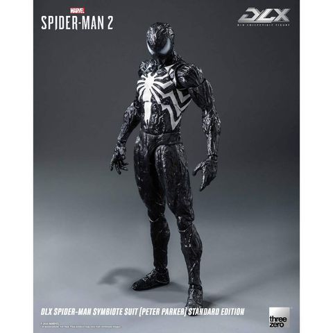 THREEZERO DLX Spider-Man Symbiote Suit (Peter Parker) Standard Edition (Marvel's Spider-Man 2)