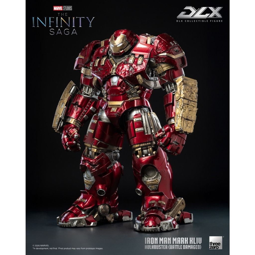THREEZERO DLX Iron Man Mark 44 Hulkbuster (Battle Damaged) (Marvel Studios: The Infinity Saga)