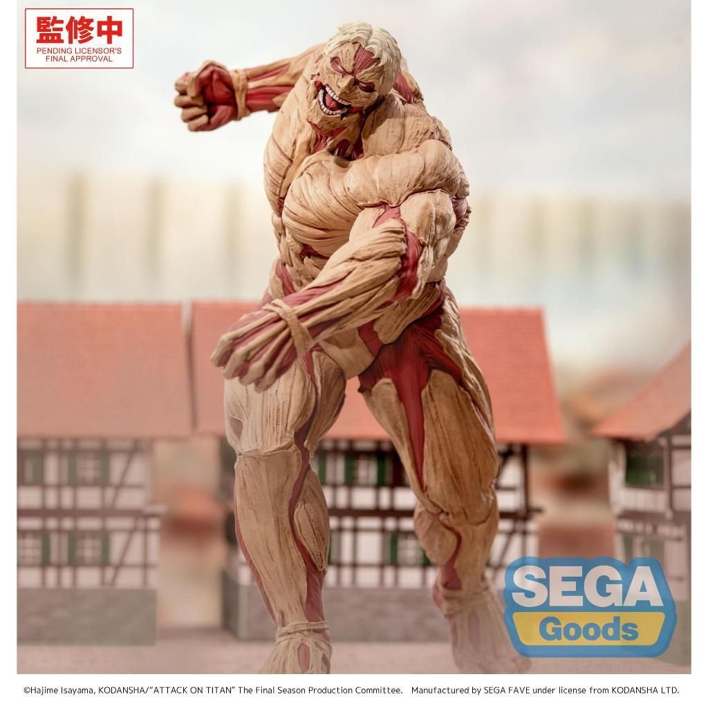 SEGA GigantiX Reiner Braun Armored Titan Ver. (Attack on Titan)