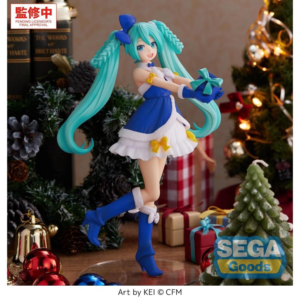 SEGA High Premium Hatsune Miku Sapphire Christmas Ver. (Character Vocal Series 01: Hatsune Miku)