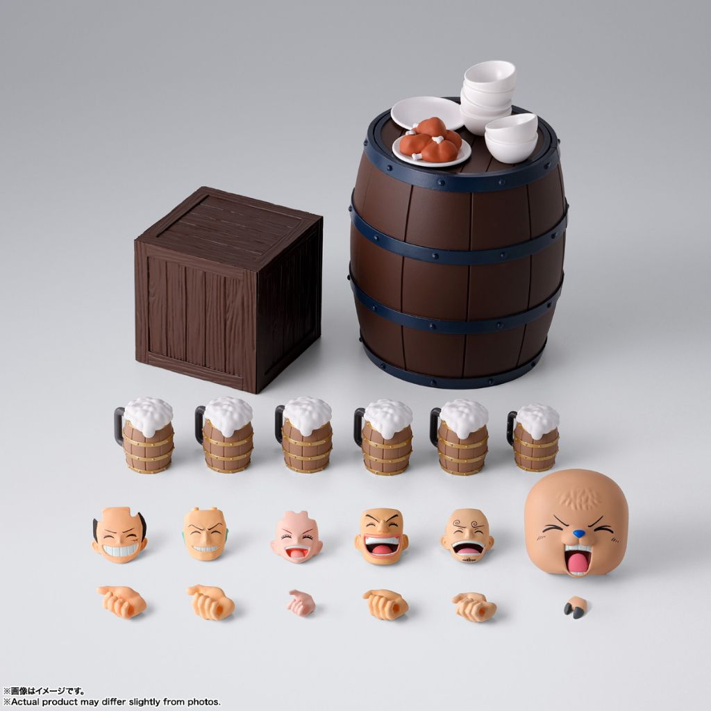 BANDAI TAMASHII S.H.Figuarts PARTY SET -THE STRAW HAT CREW- (ONE PIECE)