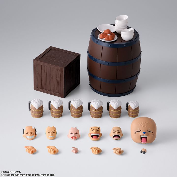 BANDAI TAMASHII S.H.Figuarts PARTY SET -THE STRAW HAT CREW- (ONE PIECE)