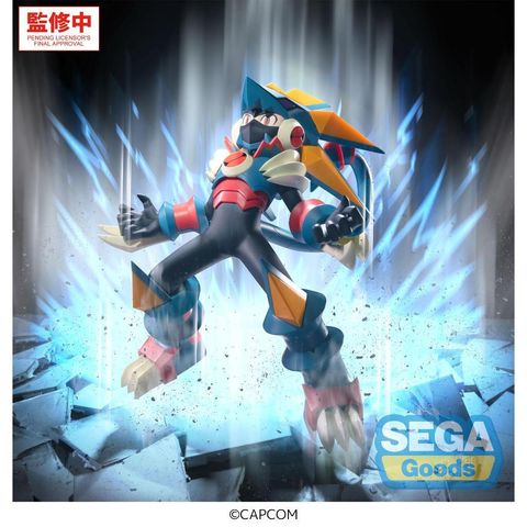 SEGA Luminasta Battle Network Mega Man Gregar Beast