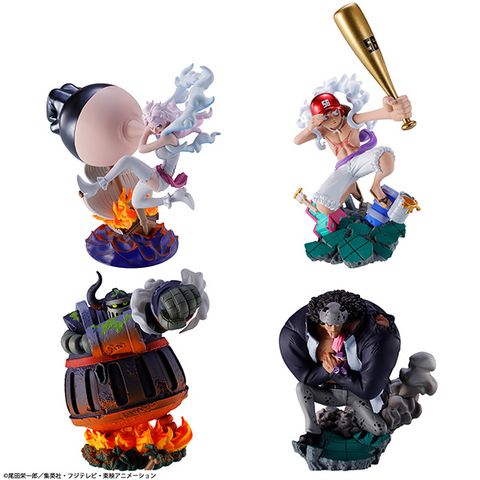 MEGAHOUSE PETITRAMA SERIES LOGBOX RE BIRTH Ver. Egghead 02 (BOX of 4pcs) (One Piece)