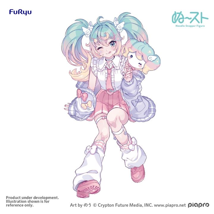 FURYU Hatsune Miku Sweet School Life Pastel ver. (Character Vocal Series 01: Hatsune Miku)