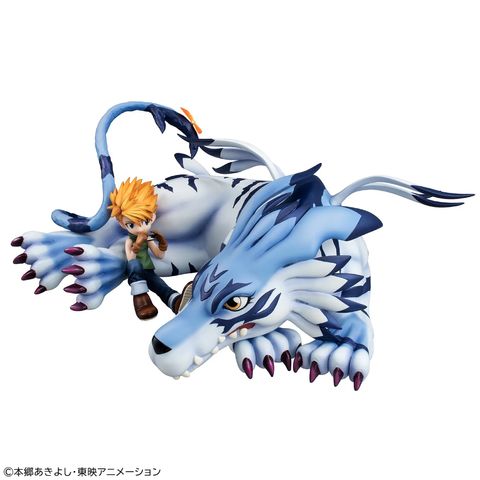MEGAHOUSE G.E.M. SERIES Garurumon & Ishida Yamato (Digimon Adventure)