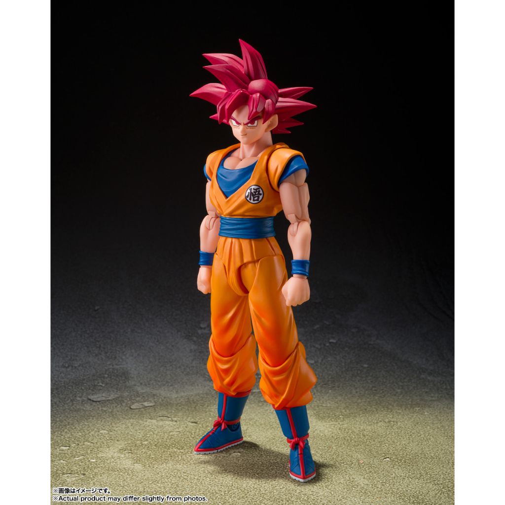 BANDAI TAMASHII NATIONS S.H.Figuarts SUPER SAIYAN GOD SON GOKU (GOD AURA) (Dragon Ball Super)