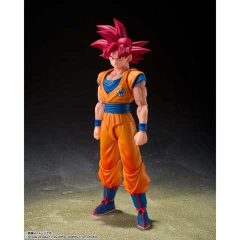 BANDAI TAMASHII NATIONS S.H.Figuarts SUPER SAIYAN GOD SON GOKU (GOD AURA) (Dragon Ball Super)