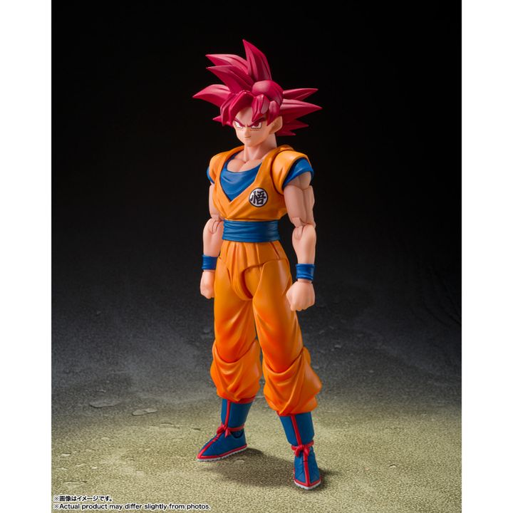 BANDAI TAMASHII NATIONS S.H.Figuarts SUPER SAIYAN GOD SON GOKU (GOD AURA) (Dragon Ball Super)