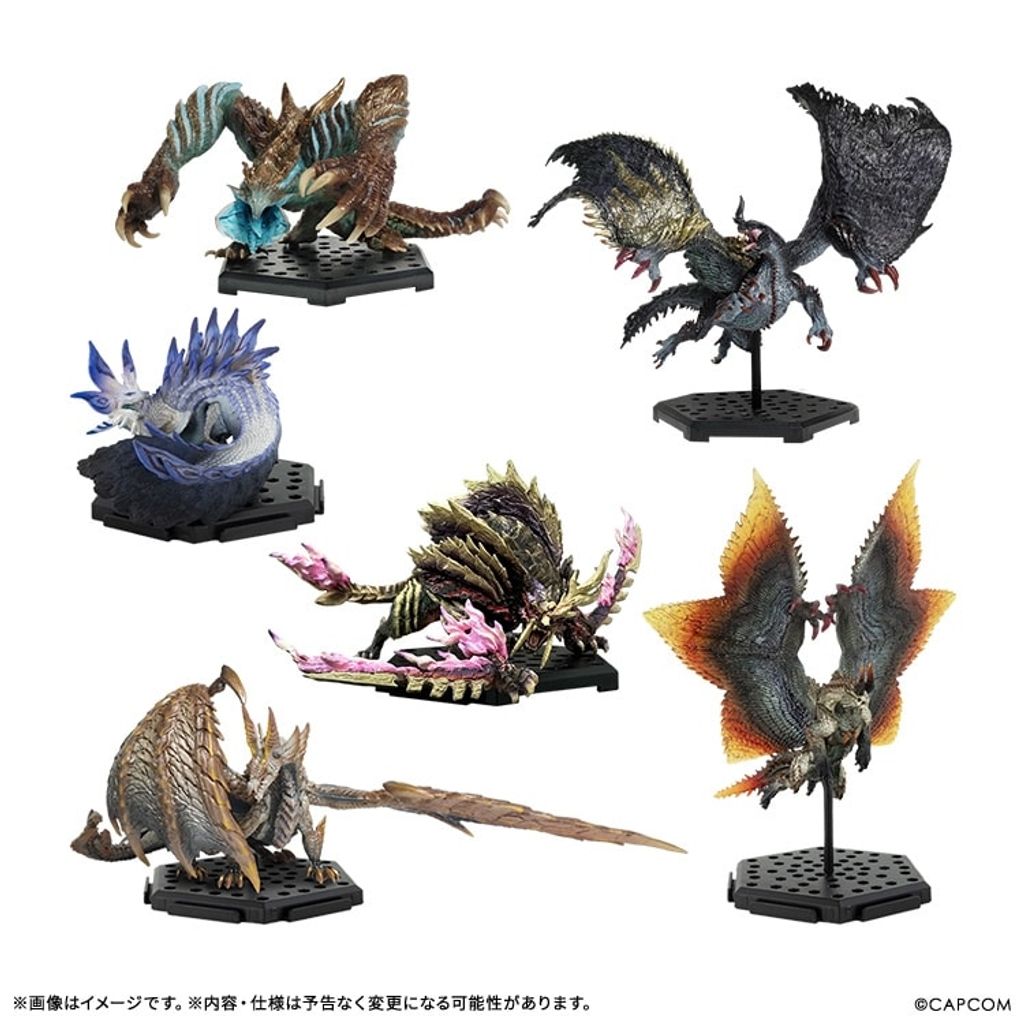 CAPCOM Builder Monster Hunter Standard Model Plus THE BEST Vol. 25 & 26 (BOX of 6pcs) (Monster Hunter)