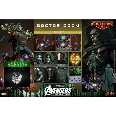 HOT TOYS MMS907B Doctor Doom (Ultimate Version) (Special Edition) (Avengers: Doomsday)