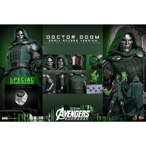 HOT TOYS MMS906B Doctor Doom (Early Access Version) (Special Edition) (Avengers: Doomsday)