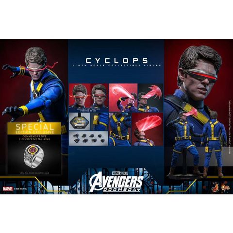 HOT TOYS MMS908B Cyclops (Special Edition) (Avengers: Doomsday)