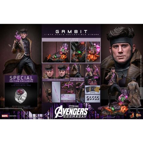 HOT TOYS MMS911B Gambit (Deluxe Version) (Special Edition) (Avengers: Doomsday)