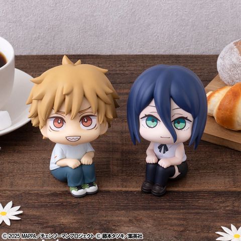 MEGAHOUSE LOOK UP SERIES Denji & Reze set (with gift) (Chainsaw Man - The Movie: Reze Arc)