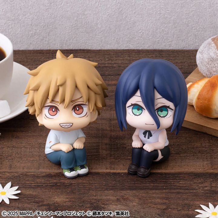 MEGAHOUSE LOOK UP SERIES Denji & Reze set (with gift) (Chainsaw Man - The Movie: Reze Arc)