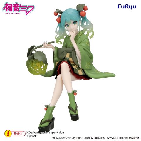 FURYU Noodle Stopper Flower Fairy Winter Cherry Green Color ver. (Character Vocal Series 01: Hatsune Miku)
