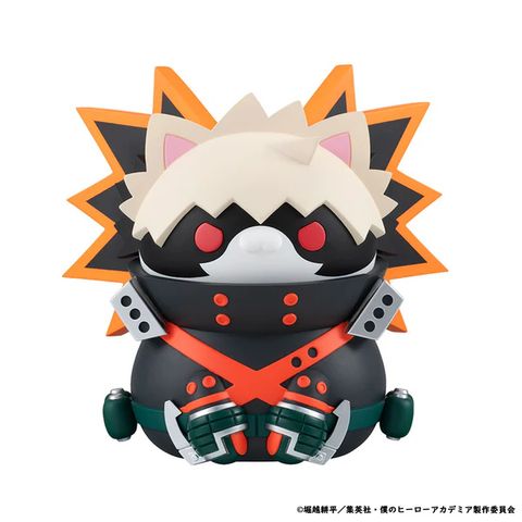 MEGAHOUSE MEGA CAT PROJECT Nyanto! The Big Heroaca Cats Series Katsuki Bakugo (My Hero Academia)