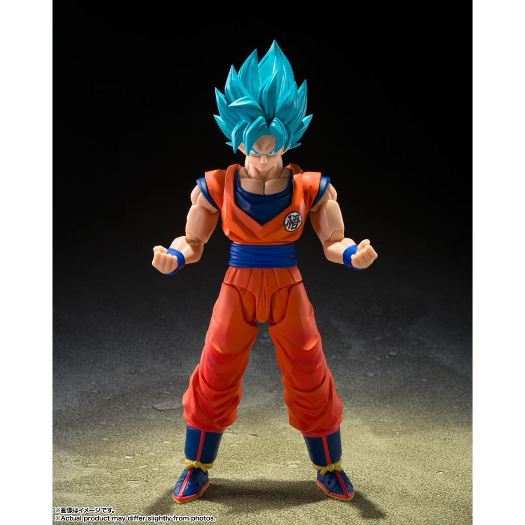 BANDAI TAMASHII NATIONS S.H.Figuarts SSGSS SON GOKU (BLUE POWER TRANSCENDING LIMITS) (Dragon Ball Super)