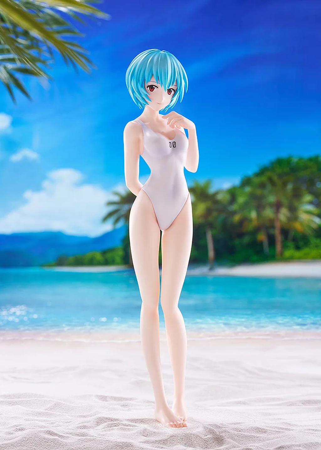 GOOD SMILE COMPANY POP UP PARADE BEACH QUEENS Rei Ayanami (One-Piece Style) L Size