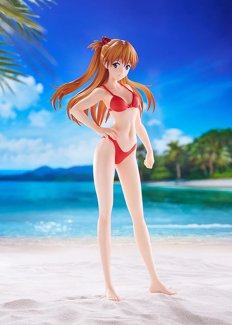 GOOD SMILE COMPANY POP UP PARADE BEACH QUEENS Asuka Shikinami Langley (Bikini Style) L Size