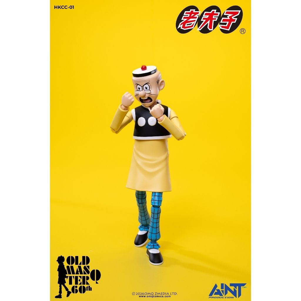 AINT Production Old Master Q 60th Anniversary Memorial Edition Action Figure 1/12 scale