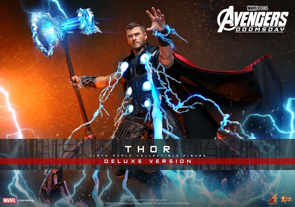 HOT TOYS MMS919 Thor (Deluxe Version) (Avengers: Doomsday)