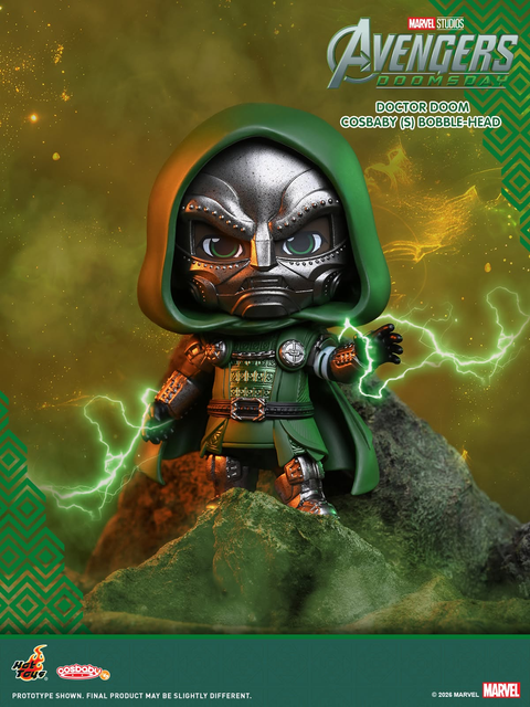 HOT TOYS COSB1148 Doctor Doom Cosbaby Bobble-Head (S) (Avengers Doomsday)