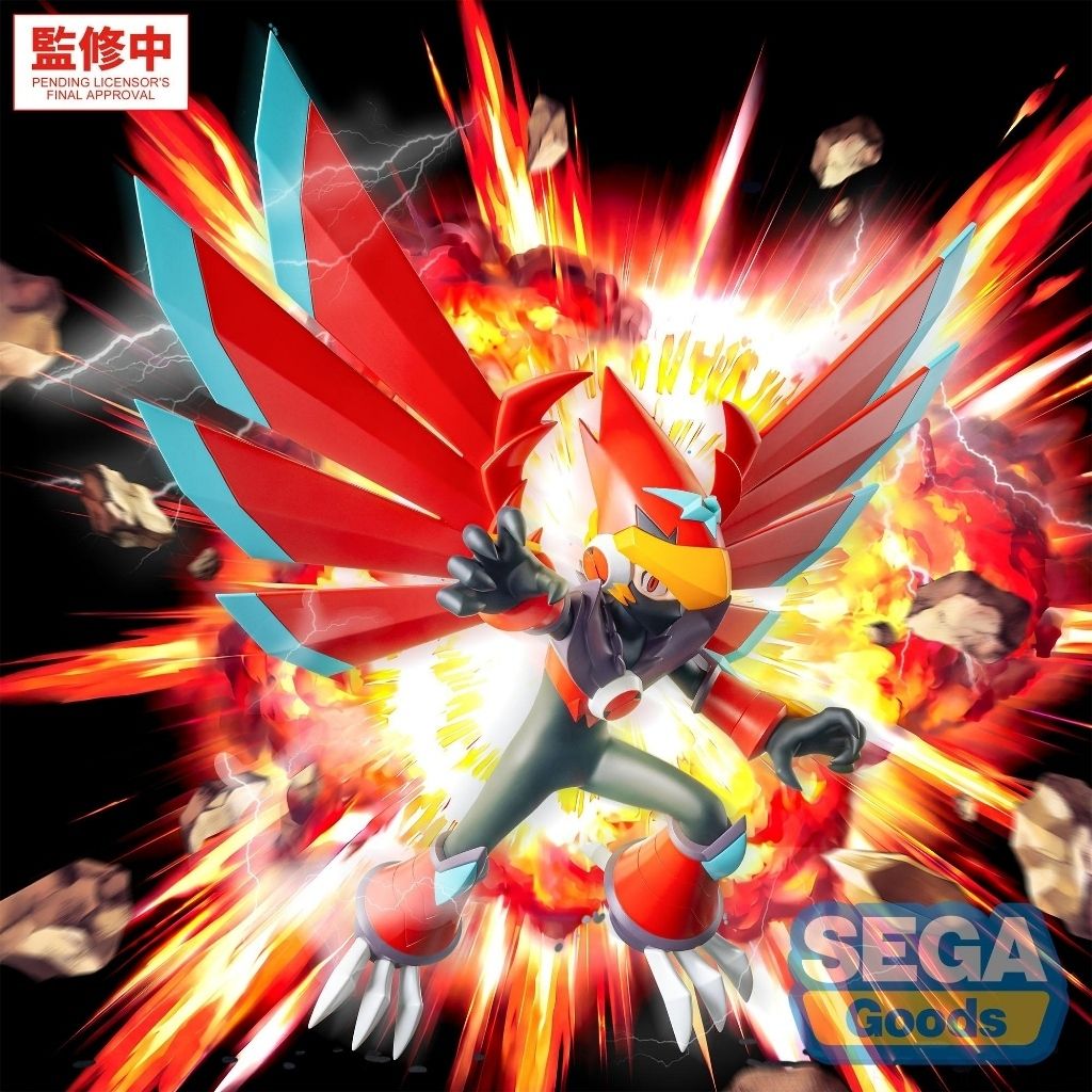 SEGA Luminasta Mega Man Falzar Beast (Mega Man Battle Network)