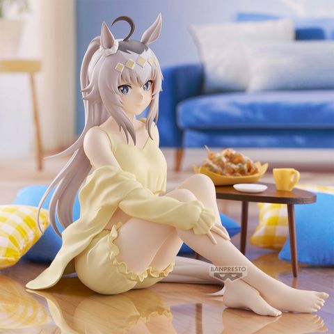 BANPRESTO RELAX TIME OGURI CAP (UMAMUSUME CINDERELLA GRAY)