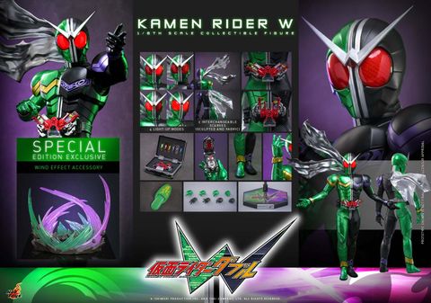 HOT TOYS TMS195B Kamen Rider W (Special Edition)