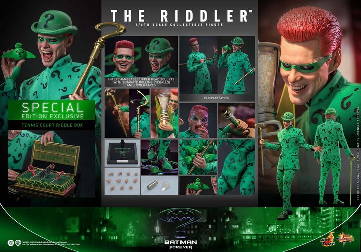 HOT TOYS MMS926B The Riddler (Special Edition) (Batman Forever)
