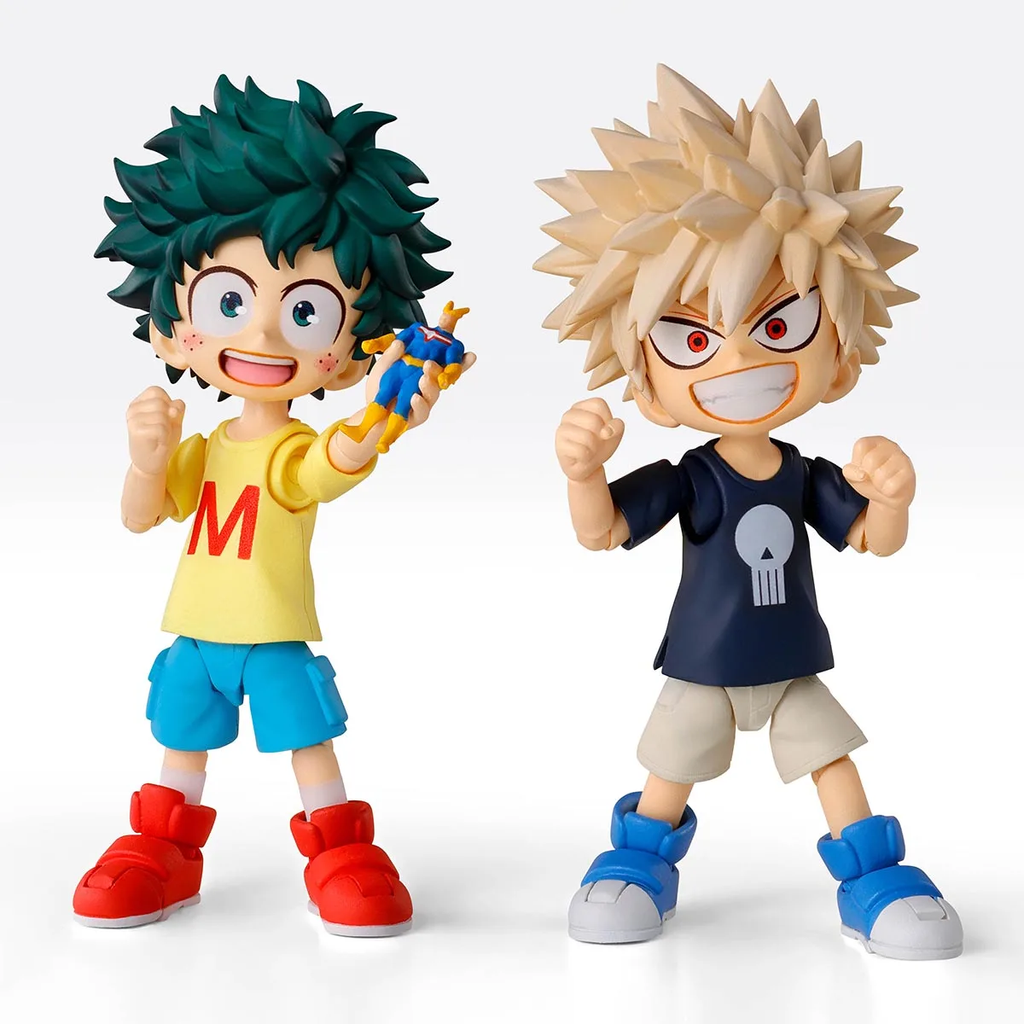 BANDAI TAMASHII S.H.Figuarts IZUKU MIDORIYA＆ KATSUKI BAKUGO Childhood set (MY HERO ACADEMIA)