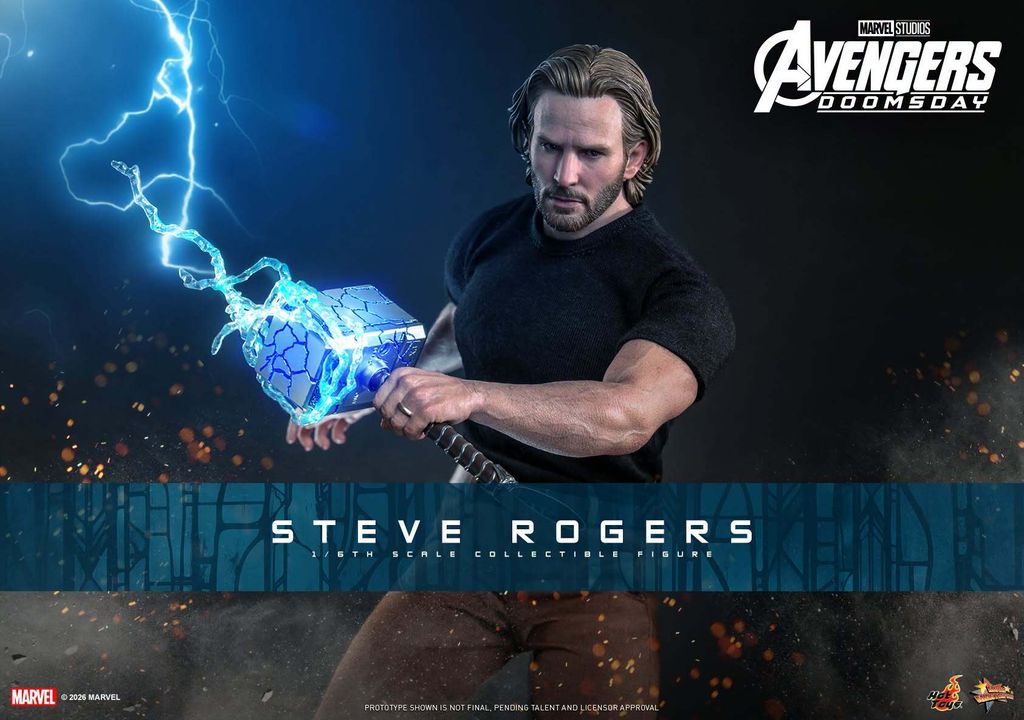 HOT TOYS MMS928 Steve Rogers (Avengers: Doomsday)