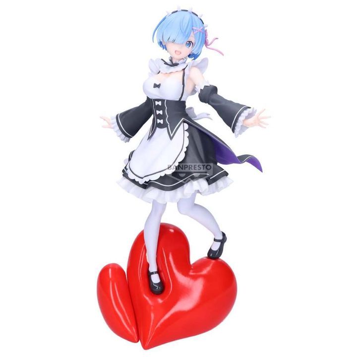 BANPRESTO ESPRESTO POPPIN HEART REM (RE:ZERO STARTING LIFE IN ANOTHER WORLD)