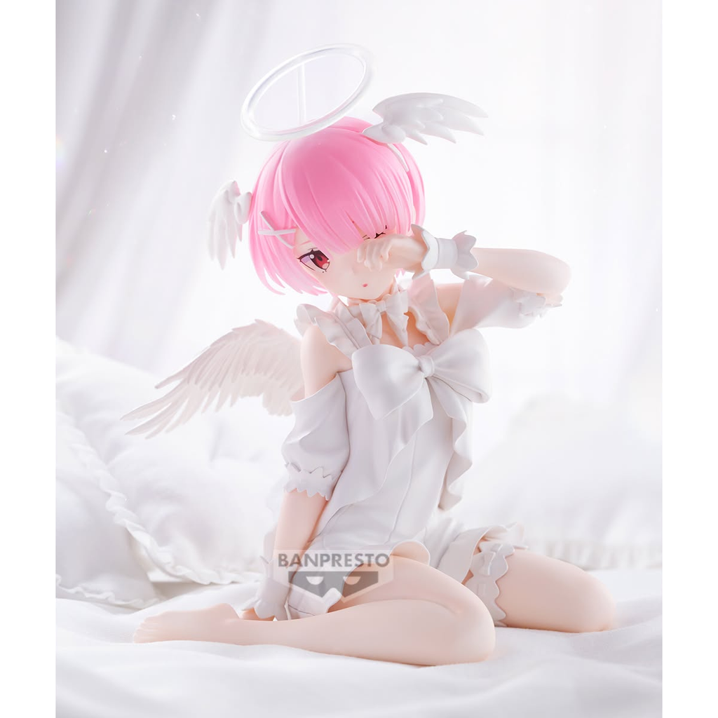 BANPRESTO RELAX TIME RAM SWEET ANGEL VER. (RE:ZERO STARTING LIFE IN ANOTHER WORLD)