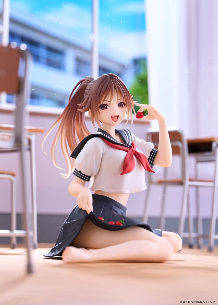 TAITO Desktop Cute Satsuki Kitaoji (School uniform Ver.) (Strawberry 100%)
