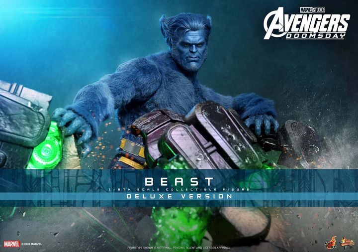 HOT TOYS MMS921 Beast [Deluxe Version] (Avengers: Doomsday)