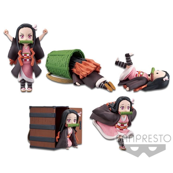 WORLD COLLECTABLE FIGURE NEZUKO KAMADO COLLECTION (Set of 5)