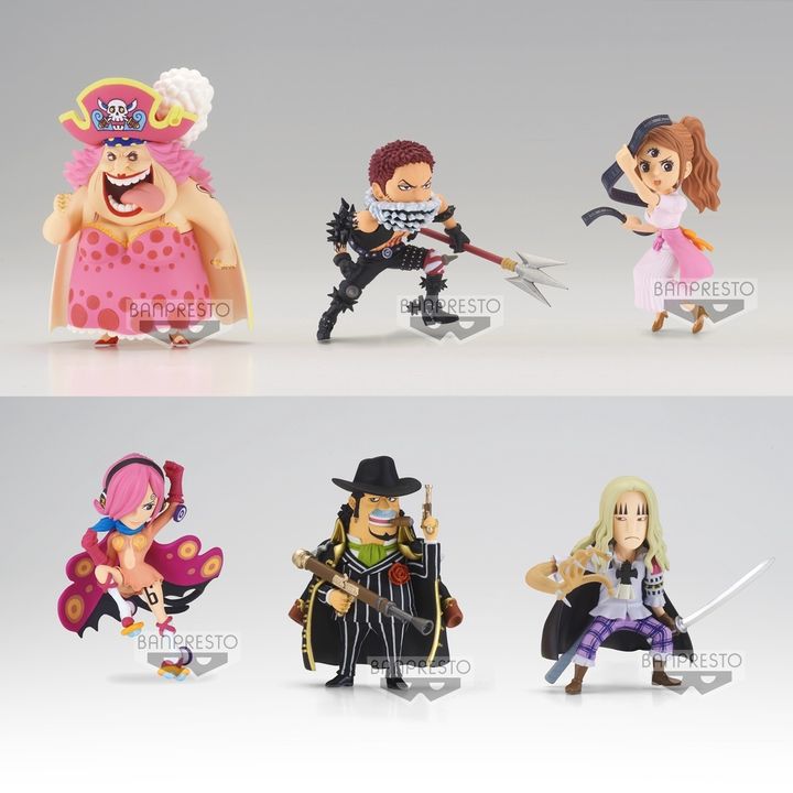 BANPRESTO WORLD COLLECTABLE FIGURE THE GREAT PIRATES 100 LANDSCAPES VOL.9 (Set of 6)