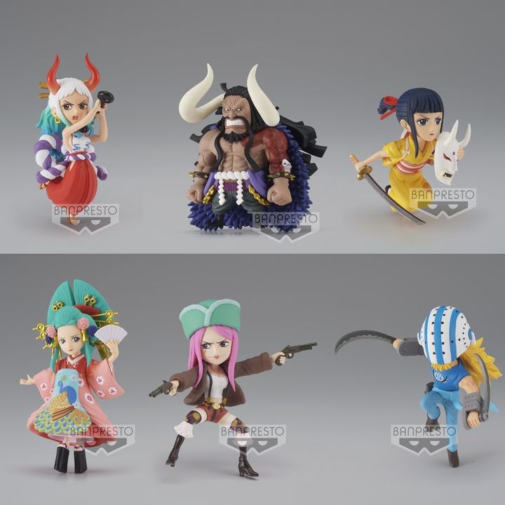 BANPRESTO WORLD COLLECTABLE FIGURE THE GREAT PIRATES 100 LANDSCAPES VOL.8 (Set of 6)
